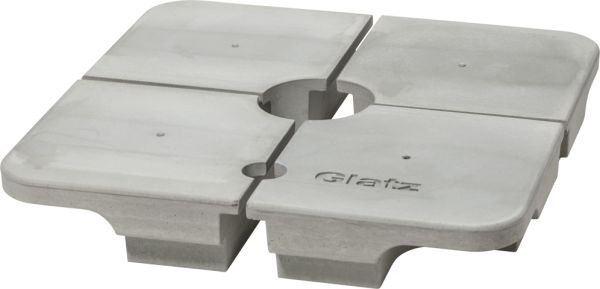 Glatz | Gewichte-Set, 4 Stk. | für Rollensockelrahmen M4