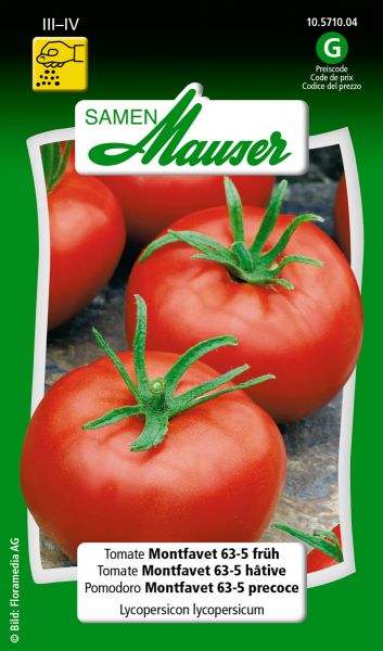 Samen Mauser | Tomate Montfavet H63-5 F1
