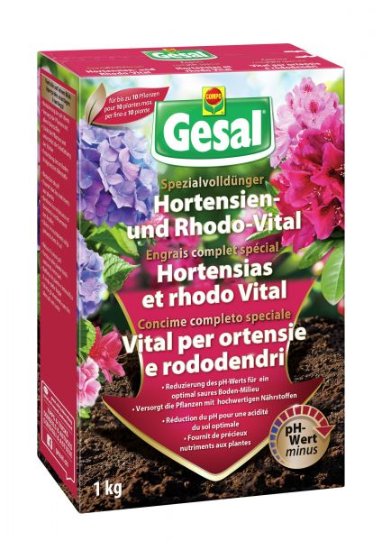 Gesal | Hortensias et rhodo Vital
