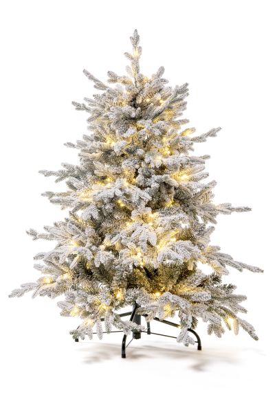 Lumières de Noël | Sapin à LED avec neige 120 cm