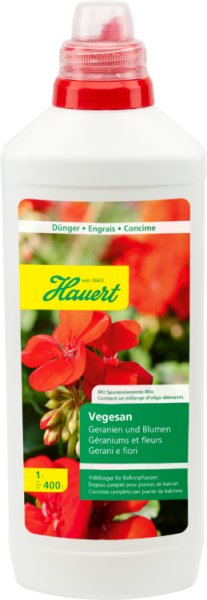 Hauert | Géraniums et fleurs