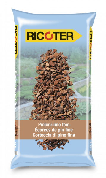 RICOTER | Écorces de pin, fine | 50L