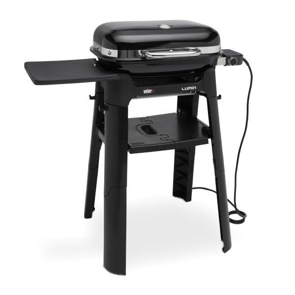 Weber | Barbecue eléctrique | Lumin Compact avec Stand, black