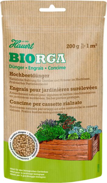 Hauert | Biorga Hochbeetdünger 0.2kg