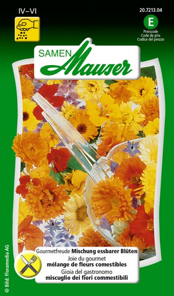 Samen Mauser | Gourmetfreude/essbare Blüten