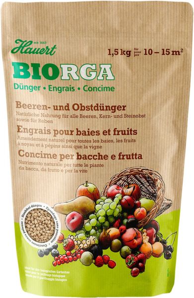 Hauert | Biorga Beeren-u.Obstdünger 1.5kg