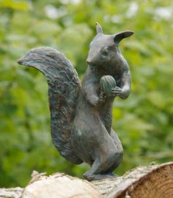 Bronzefigur | Eichhörnchen
