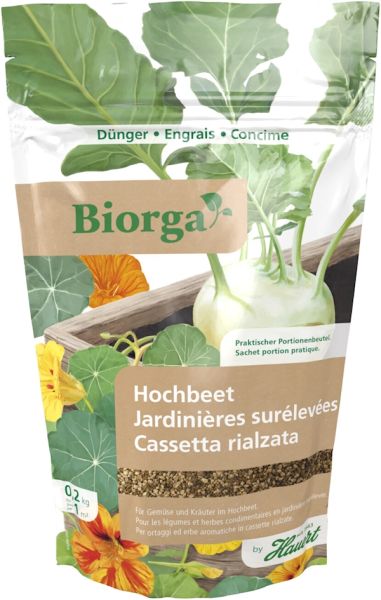 Biorga | Engrais pour jardinières surélevées