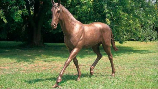 Bronzefigur | Pferd Limbo, lebensgrösse