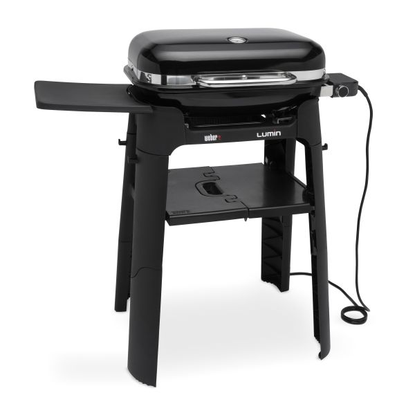 Weber | Barbecue eléctrique | Lumin avec Stand, black