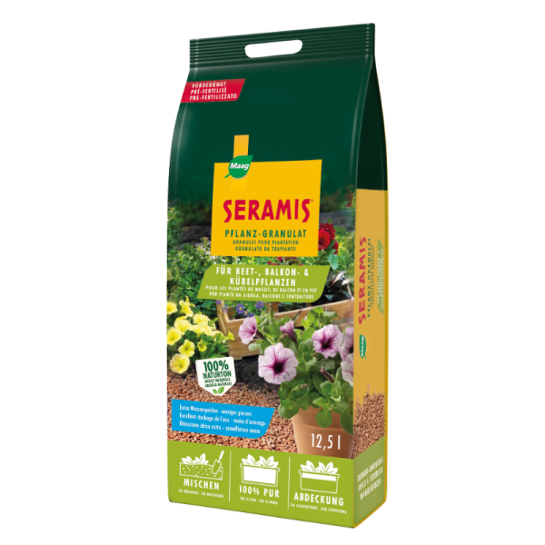 Seramis | Pflanz-Granulat für Beet-, Balkon- und Kübelpflanzen
