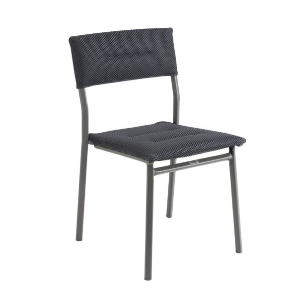 Lafuma Mobilier | Stuhl | Oron ohne Armlehne dark grey (BeComfort Bezug)
