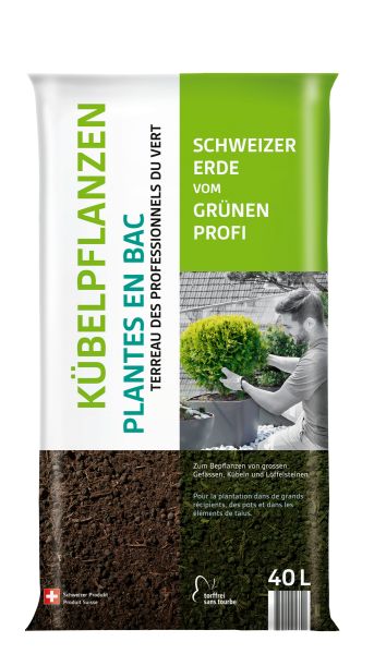 Le professionnels du vert | Terreau pour plantes en bac | 40 L