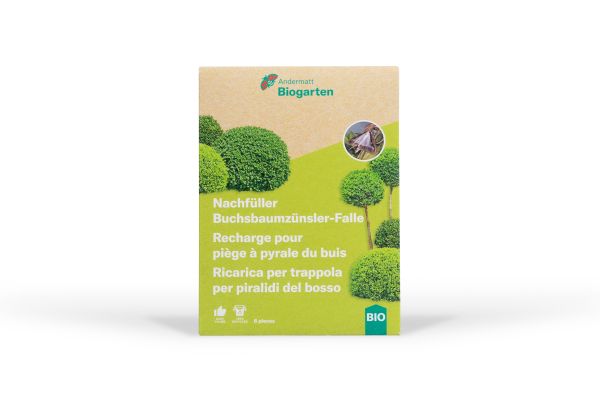 Biogarten | Recharge 6 diffuseurs pour piège à pyrale du buis